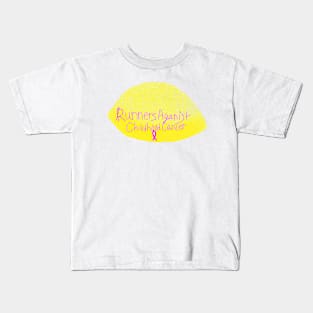 Runners against Childhood Cancer Kids T-Shirt